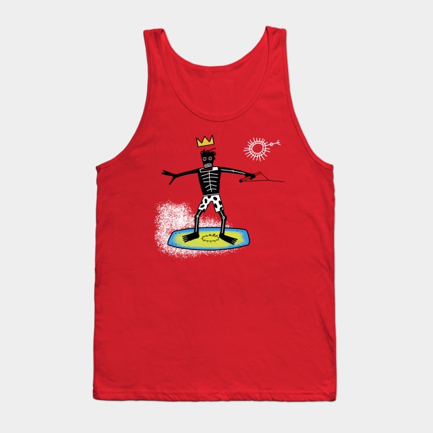 King of Wakeboarding Tank Top by The Tee Cat